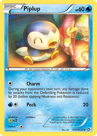 Piplup (RC6)/113 Uncommon Holofoil
