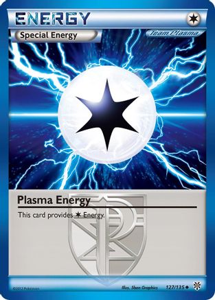 Plasma Energy (Team Plasma) (127)/135 Uncommon Reverse Holofoil