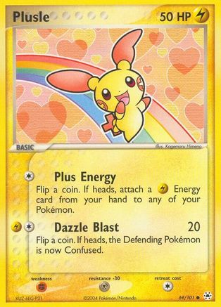 Plusle (69)/101 Common Reverse Holofoil