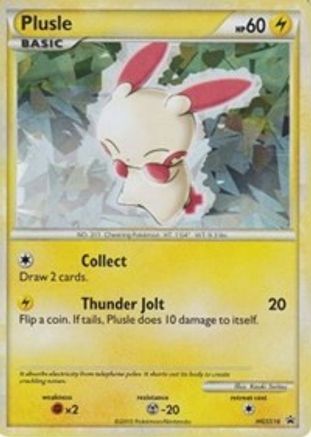 Plusle - HGSS16 (HGSS16)/25 Promo Holofoil