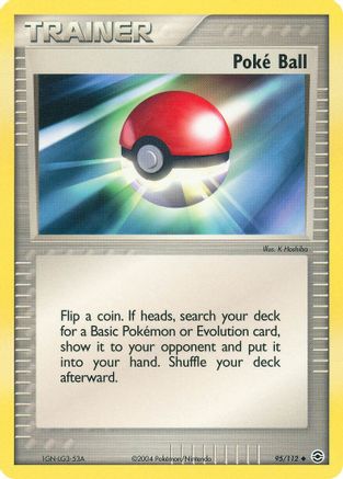 Poke Ball (95)/112 Uncommon Reverse Holofoil