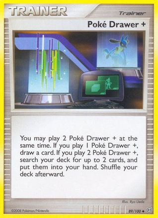 Poke Drawer + (89)/100 Uncommon Reverse Holofoil