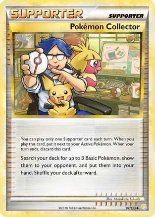 Pokemon Collector (97)/123 Uncommon Reverse Holofoil