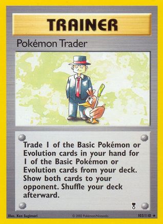 Pokemon Trader (103)/110 Rare Reverse Holofoil