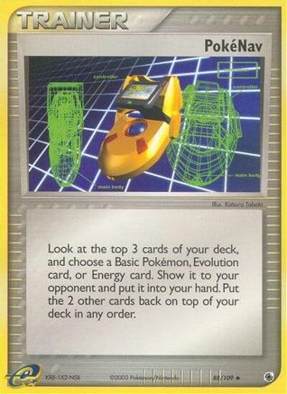 Pokenav (88)/109 Uncommon Reverse Holofoil