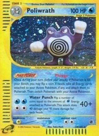Poliwrath (24) (24)/165 Holo Rare Reverse Holofoil