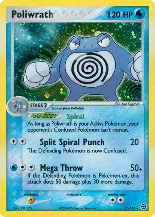 Poliwrath (11)/112 Holo Rare Holofoil