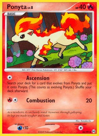 Ponyta (46) (46)/99 Uncommon Reverse Holofoil