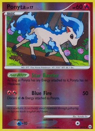 Ponyta (Shiny) (SH11)/99 Shiny Holo Rare Reverse Holofoil