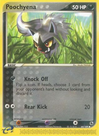 Poochyena - 64/109 (64)/109 Common