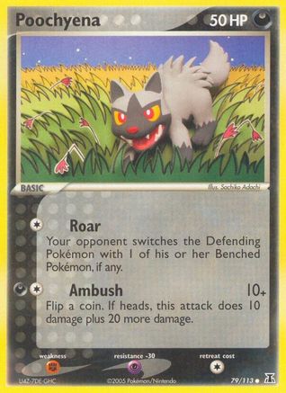 Poochyena (79)/113 Common Reverse Holofoil