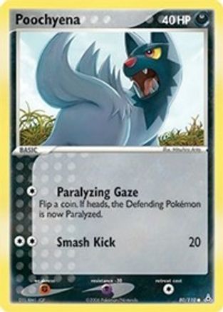 Poochyena (80)/110 Common Reverse Holofoil
