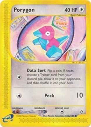 Porygon (103b) (103b) Common Reverse Holofoil