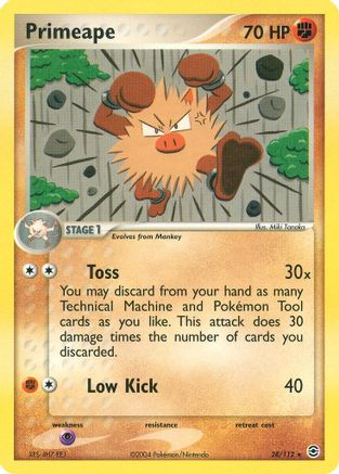 Primeape (28)/112 Rare