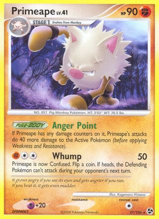 Primeape (27)/106 Rare