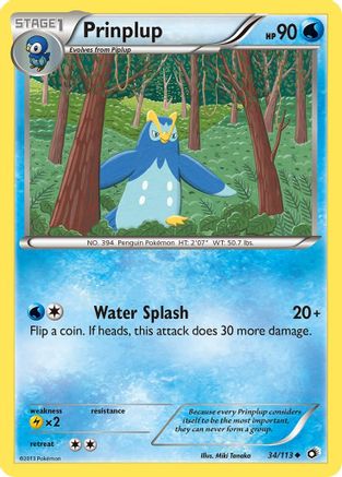 Prinplup (34)/113 Uncommon