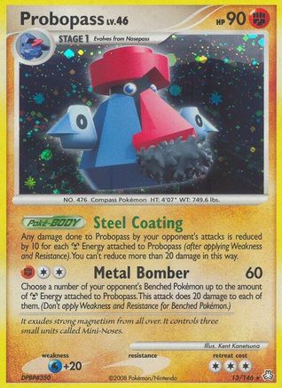 Probopass (13)/146 Holo Rare Reverse Holofoil