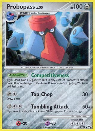 Probopass (7)/99 Holo Rare Reverse Holofoil