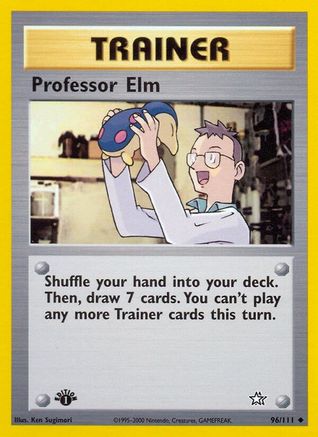 Professor Elm (96)/111 Uncommon 1st Edition