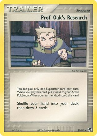 Prof. Oak's Research (98)/112 Uncommon