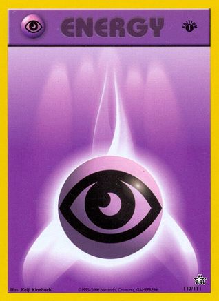 Psychic Energy (110)/111 Common 1st Edition