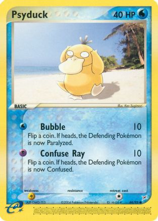 Psyduck (44)/95 Common Reverse Holofoil