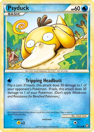 Psyduck (74)/102 Common Reverse Holofoil