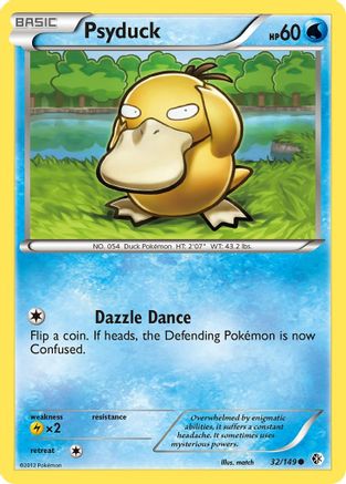 Psyduck (32) (32)/149 Common Reverse Holofoil