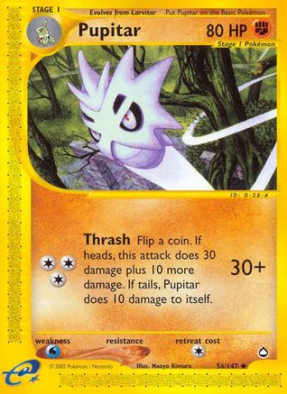 Pupitar (56)/147 Uncommon Reverse Holofoil