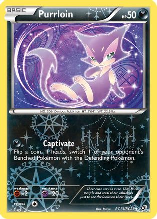Purrloin (RC13)/113 Uncommon Holofoil