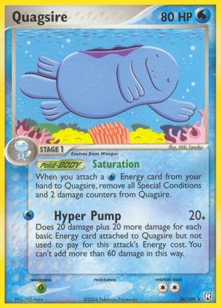 Quagsire (26)/109 Rare