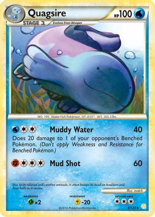 Quagsire (9)/123 Holo Rare Reverse Holofoil