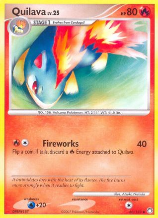 Quilava (60)/123 Uncommon