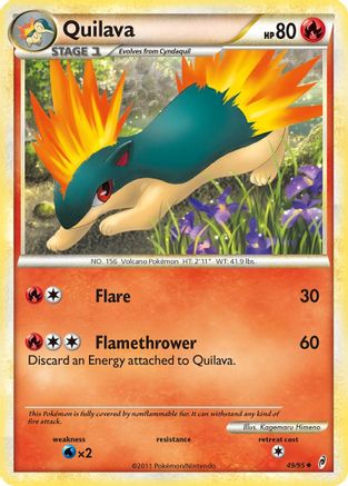 Quilava (49)/95 Uncommon