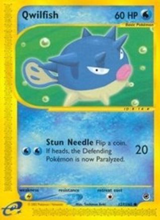 Qwilfish (127)/165 Common Reverse Holofoil