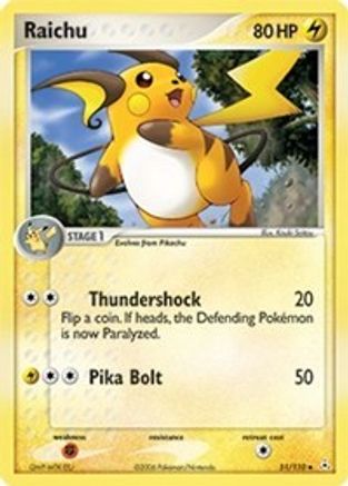 Raichu (51)/110 Uncommon