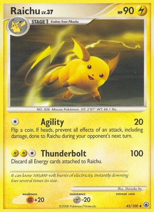 Raichu (45)/100 Uncommon