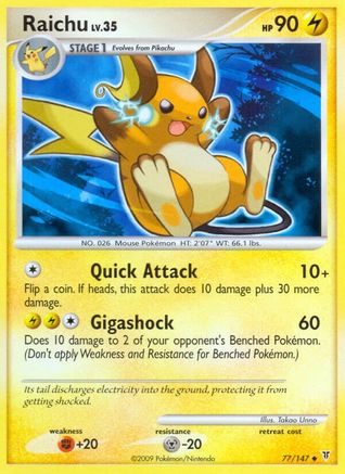 Raichu (77)/147 Uncommon
