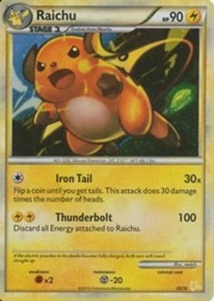 Raichu (#30 Holo) (30) Common Holofoil