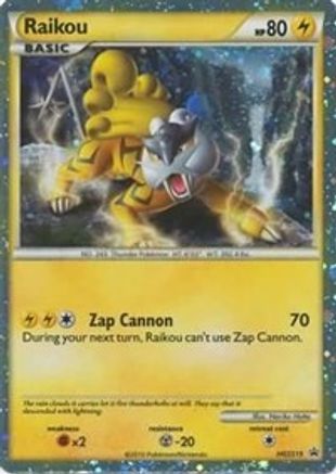 Raikou - HGSS19 (HGSS19)/25 Promo Holofoil