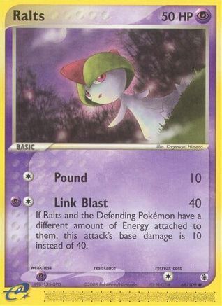 Ralts - 68/109 (68)/109 Common Reverse Holofoil
