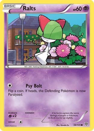 Ralts (59)/135 Common Reverse Holofoil