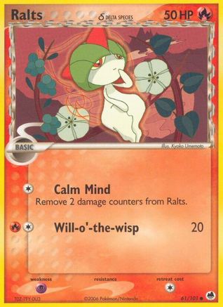 Ralts (Delta Species) (61)/101 Common