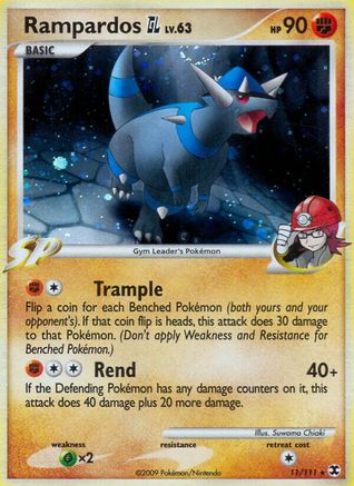 Rampardos GL (11)/111 Holo Rare Reverse Holofoil