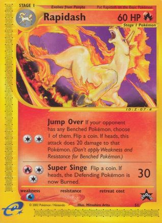 Rapidash (51) (51)/53 Promo