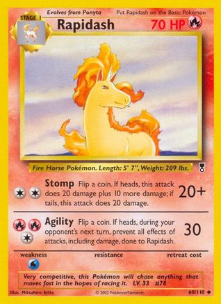 Rapidash (60)/110 Uncommon