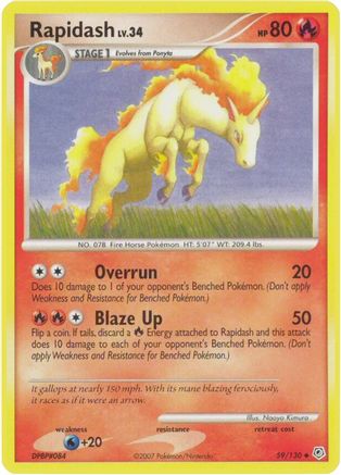 Rapidash (59)/130 Uncommon