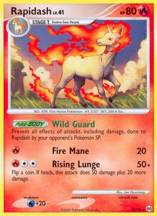 Rapidash (28) (28)/99 Rare