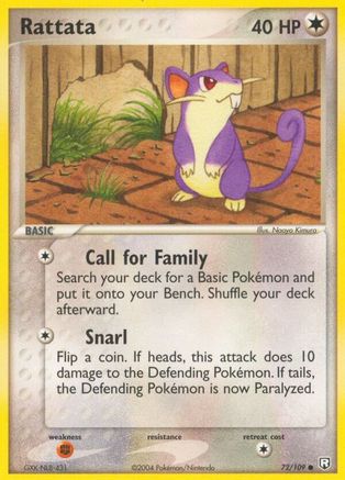 Rattata - 072/109 (72)/109 Common