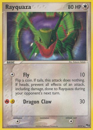 Rayquaza (3)/17 Rare
